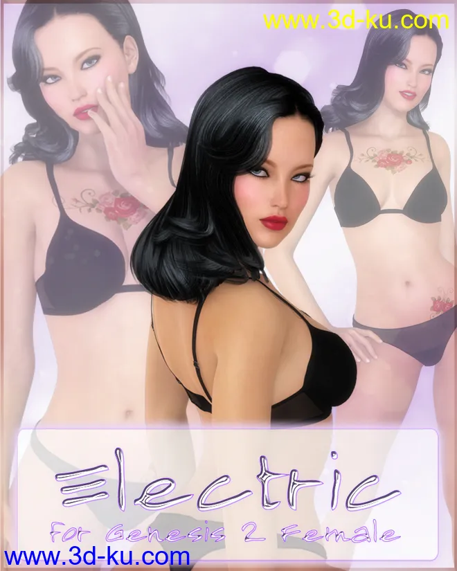 Electric for Genesis 2 Female模型的图片1