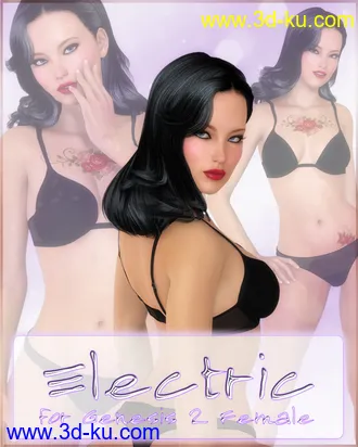 3D打印模型Electric for Genesis 2 Female的图片