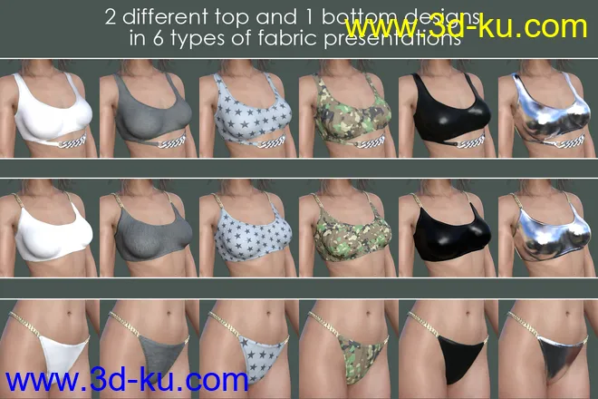 Elegant Swimsuit for Genesis 8 Female(s)模型的图片6