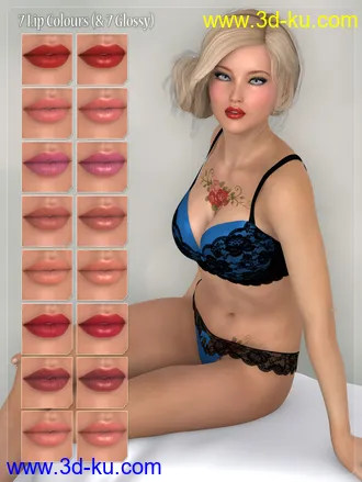 3D打印模型Elle的图片