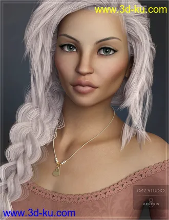 3D打印模型Emalie for Genesis 8 Female的图片