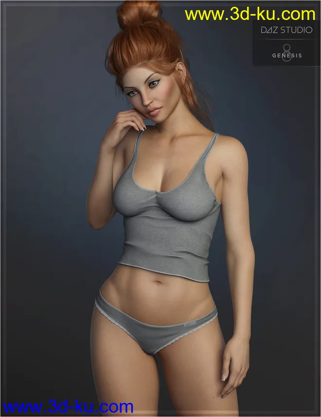 Emalie for Genesis 8 Female模型的图片2