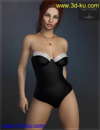 3D打印模型Emalie for Genesis 8 Female的图片