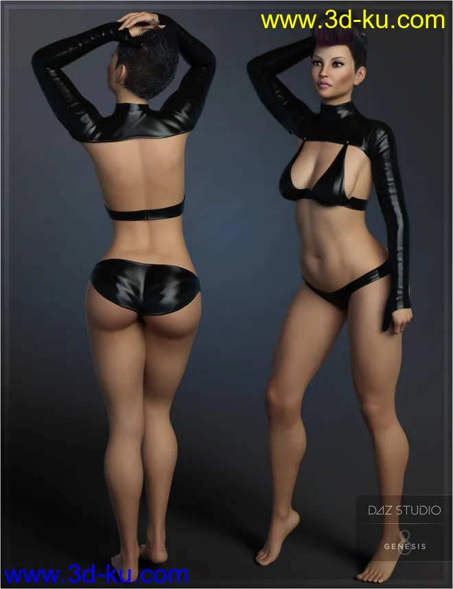 Emalie for Genesis 8 Female模型的图片7