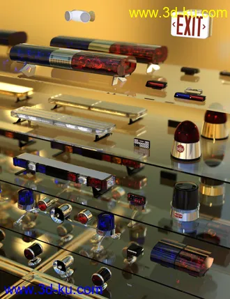 3D打印模型Emergency Lights Galore的图片