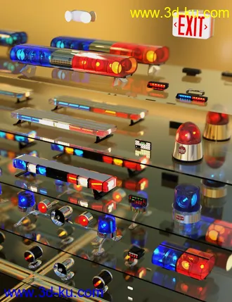 3D打印模型Emergency Lights Galore的图片