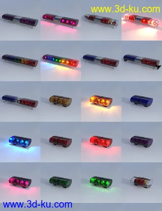 3D打印模型Emergency Lights Galore的图片