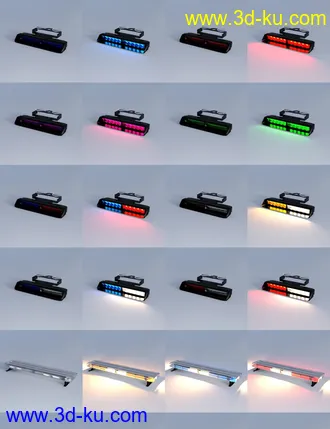 3D打印模型Emergency Lights Galore的图片