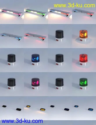 3D打印模型Emergency Lights Galore的图片