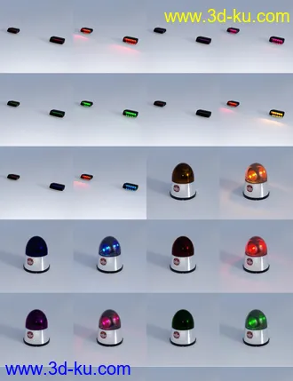 3D打印模型Emergency Lights Galore的图片