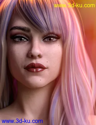 3D打印模型Emilia HD For Genesis 8 Female的图片