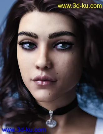 3D打印模型Emilia HD For Genesis 8 Female的图片