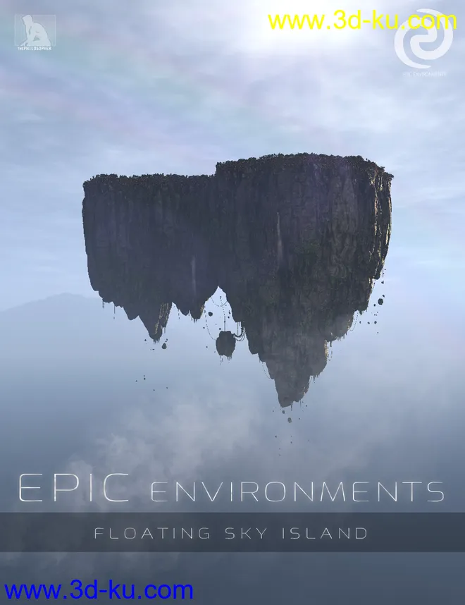 Epic Environments - Floating Sky Island模型的图片1
