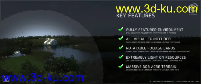 Epic Environments - Floating Sky Island模型的图片6