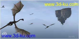 3D打印模型Epic Environments - Floating Sky Island的图片