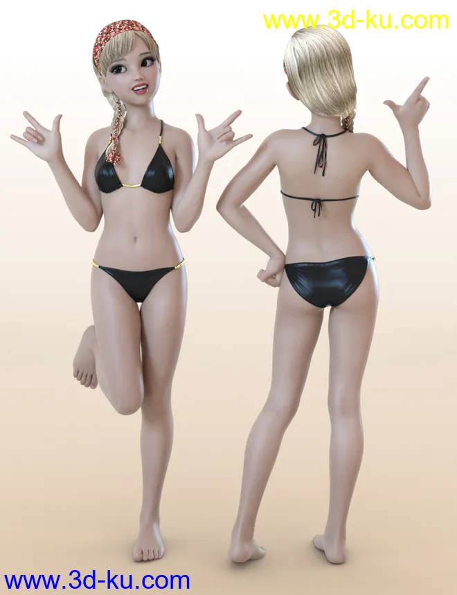 Erica Doll for Posey and Petunia模型的图片3
