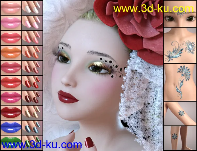 Erica Doll for Posey and Petunia模型的图片7