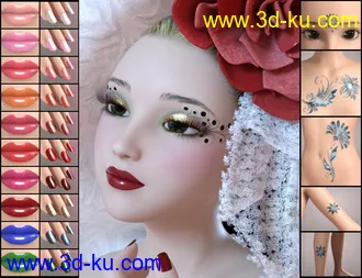 3D打印模型Erica Doll for Posey and Petunia的图片