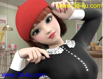 3D打印模型Erica Doll for Posey and Petunia的图片