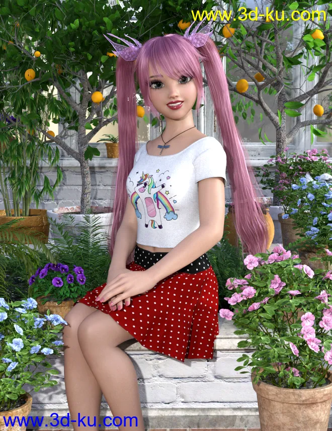 Erica Doll for Posey and Petunia模型的图片11