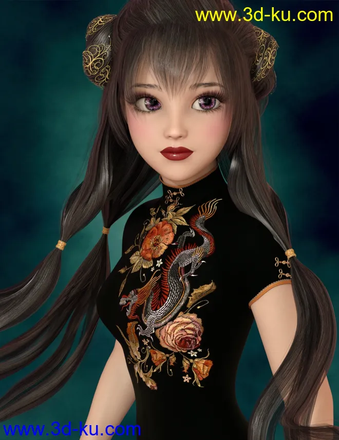 Erica Doll for Posey and Petunia模型的图片14