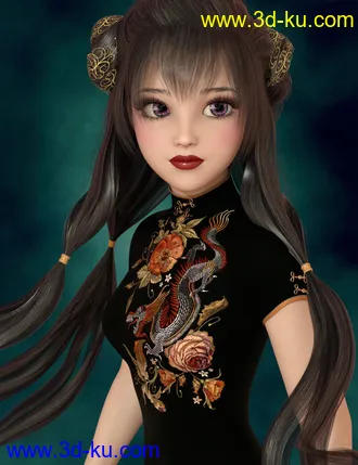 3D打印模型Erica Doll for Posey and Petunia的图片
