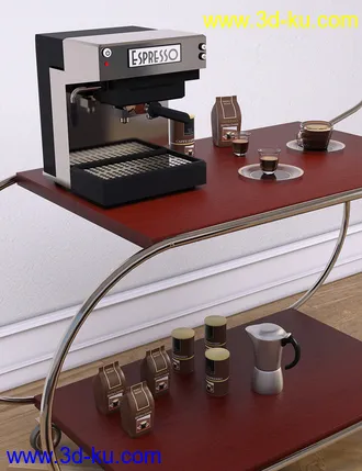 3D打印模型Espresso Props的图片