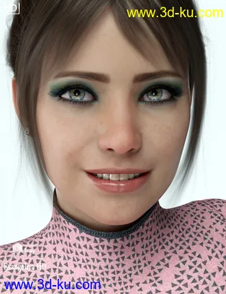 3D打印模型Evangeliya HD For Genesis 8 Female的图片