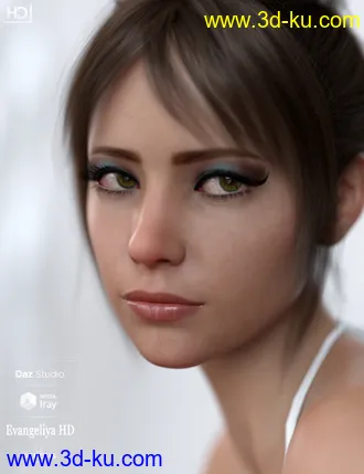 3D打印模型Evangeliya HD For Genesis 8 Female的图片