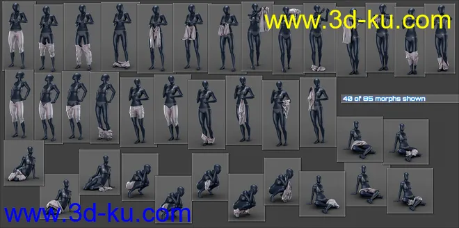 Everyday 2 Daily Poses and Clothes Vol.1 for Genesis 8 Female(s)模型的图片4