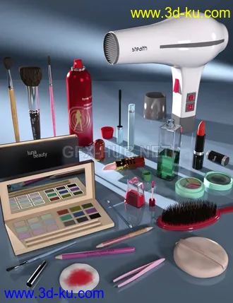 3D打印模型Everyday Cosmetics的图片