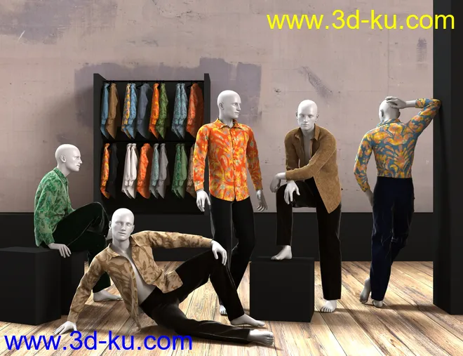 Everyday For Genesis 2 Male(s)模型的图片2