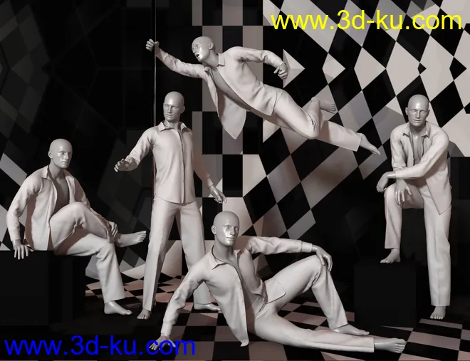 Everyday For Genesis 2 Male(s)模型的图片3