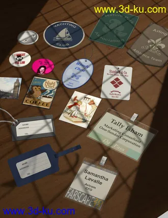 3D打印模型Everyday Labels and Signs的图片