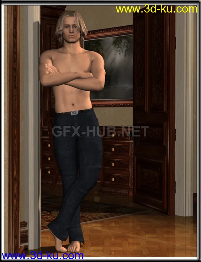 Everyday Poses for M4模型的图片1