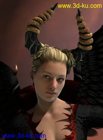 3D打印模型Evil Queen Set for Genesis 2 Female(s)的图片