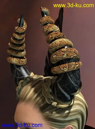 3D打印模型Evil Queen Set for Genesis 2 Female(s)的图片