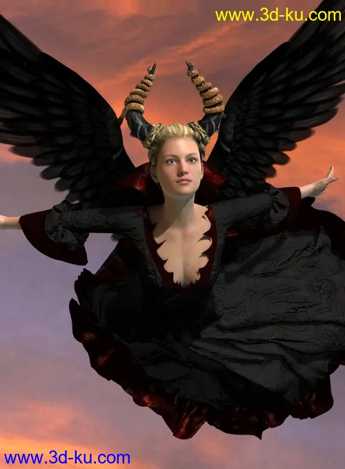 Evil Queen Set for Genesis 2 Female(s)模型的图片5