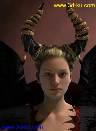 3D打印模型Evil Queen Set for Genesis 2 Female(s)的图片