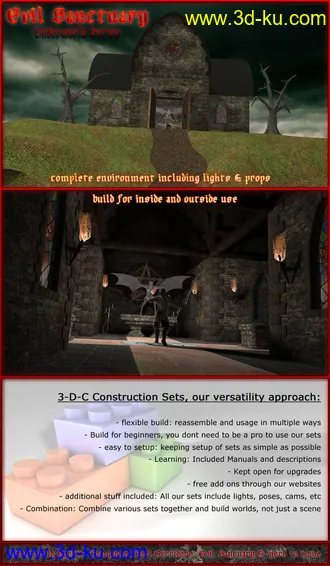 3D打印模型Evil Sanctuary的图片
