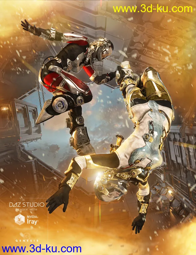 EXO Suit Textures模型的图片1