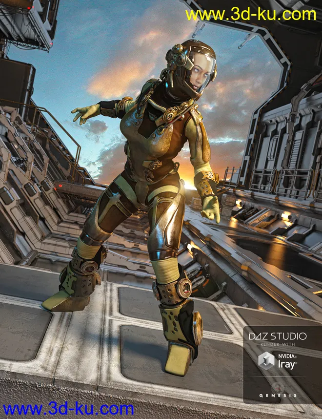 EXO Suit Textures模型的图片3