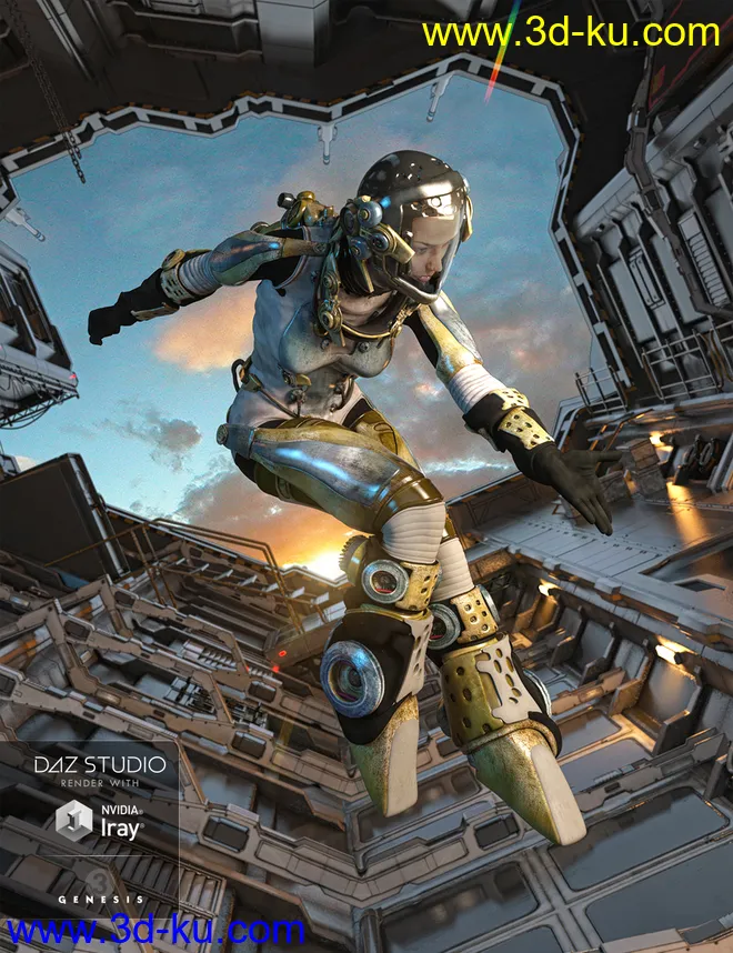 EXO Suit Textures模型的图片5