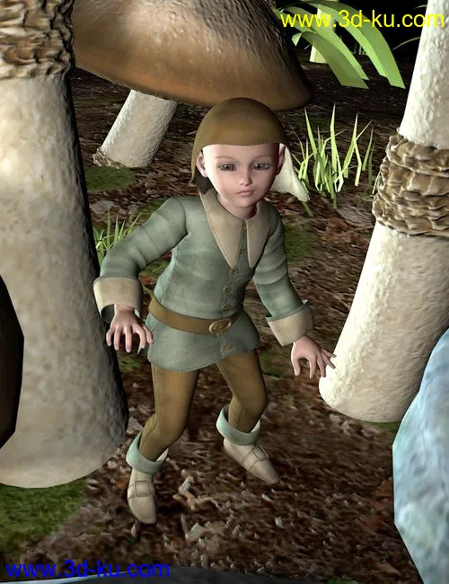 Fairytale Gnome for Kids 4模型的图片1