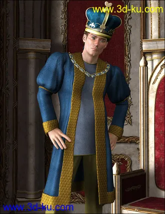 3D打印模型Fairytale Prince for M4 and H4 King Expansion的图片