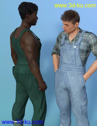 3D打印模型Farmer Clothes for Genesis 8 Male(s)的图片