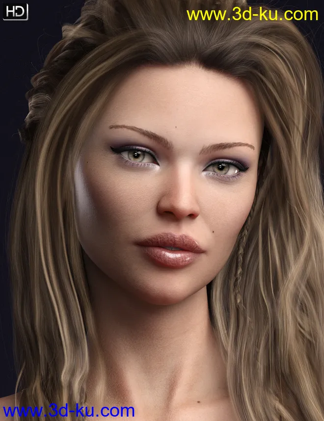 Farrah HD for Genesis 8 Female模型的图片4