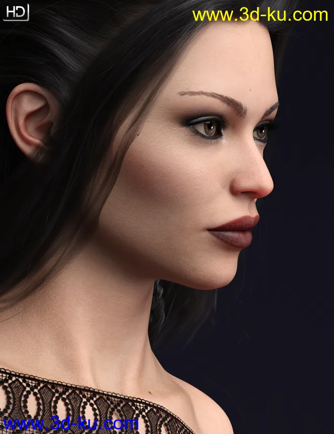 Farrah HD for Genesis 8 Female模型的图片7