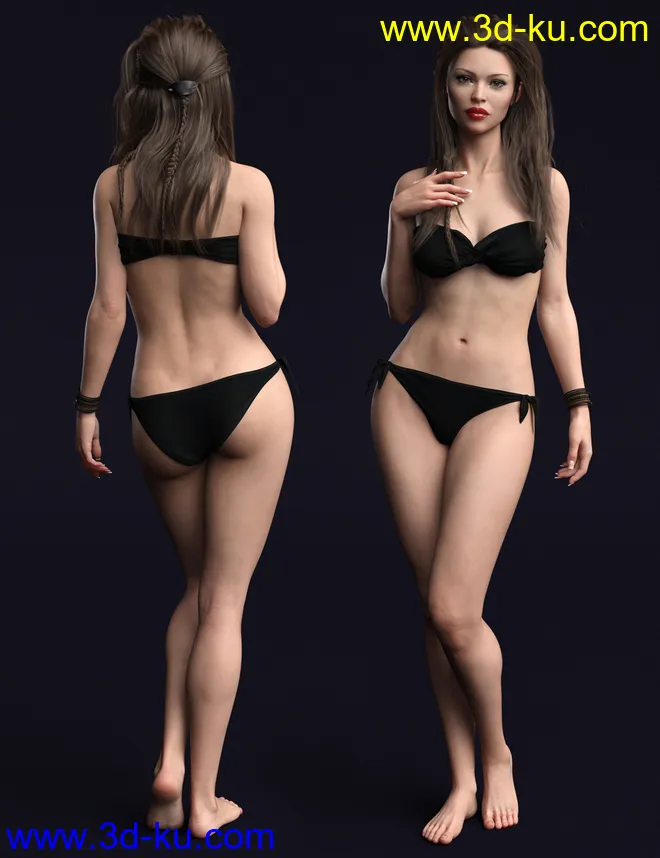 Farrah HD for Genesis 8 Female模型的图片8