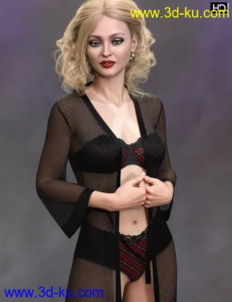 3D打印模型Farren HD for Genesis 8 Female的图片